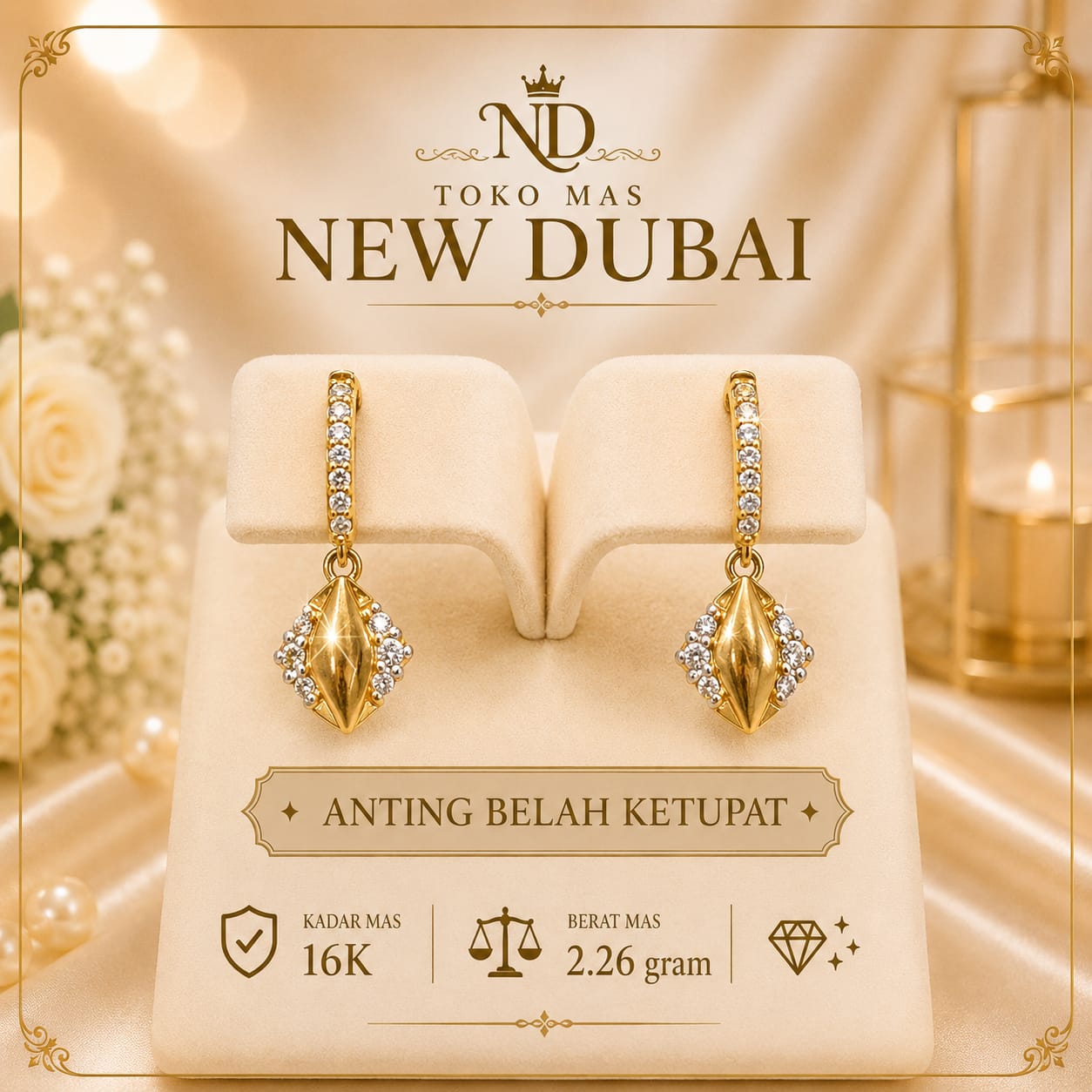 ANTING BELAH KETUPAT MATA AD