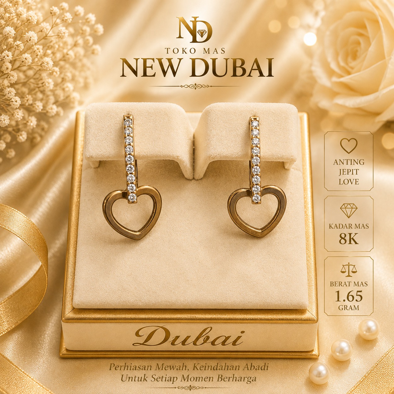 ANTING JEPIT LOVE LISTRING