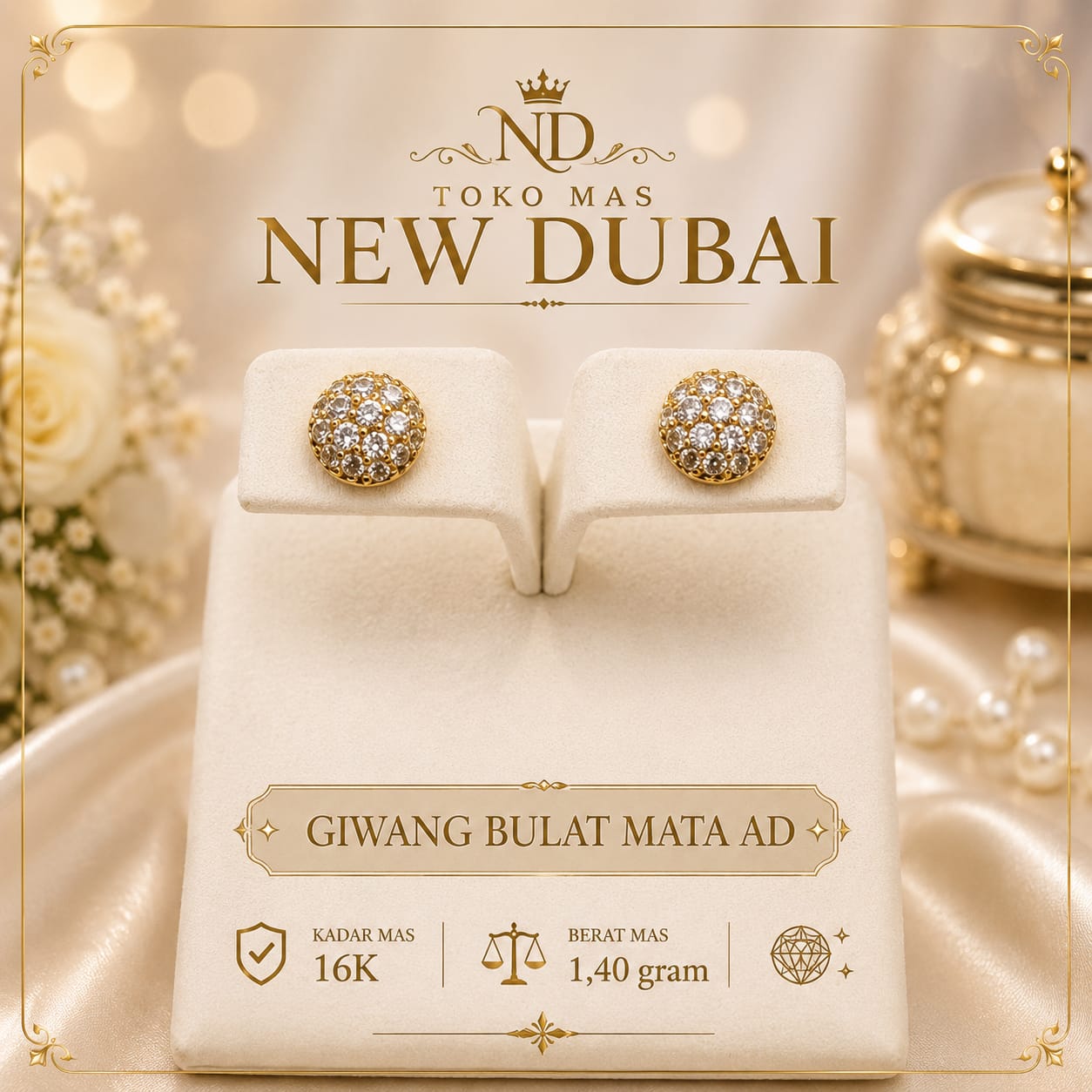 ANTING GIWANG BULAT MT