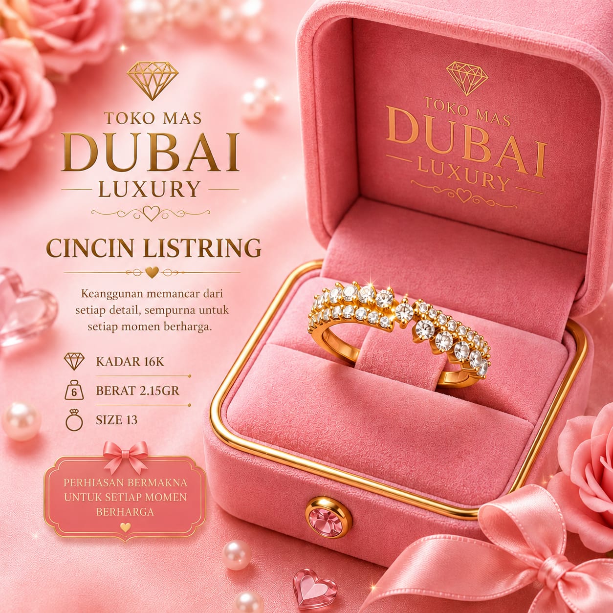 CINCIN LISTRING GELOMBANG