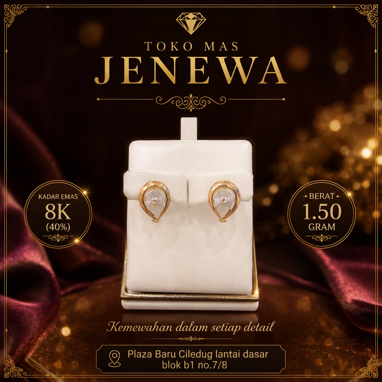 ANTING OVAL UKIR KOMB