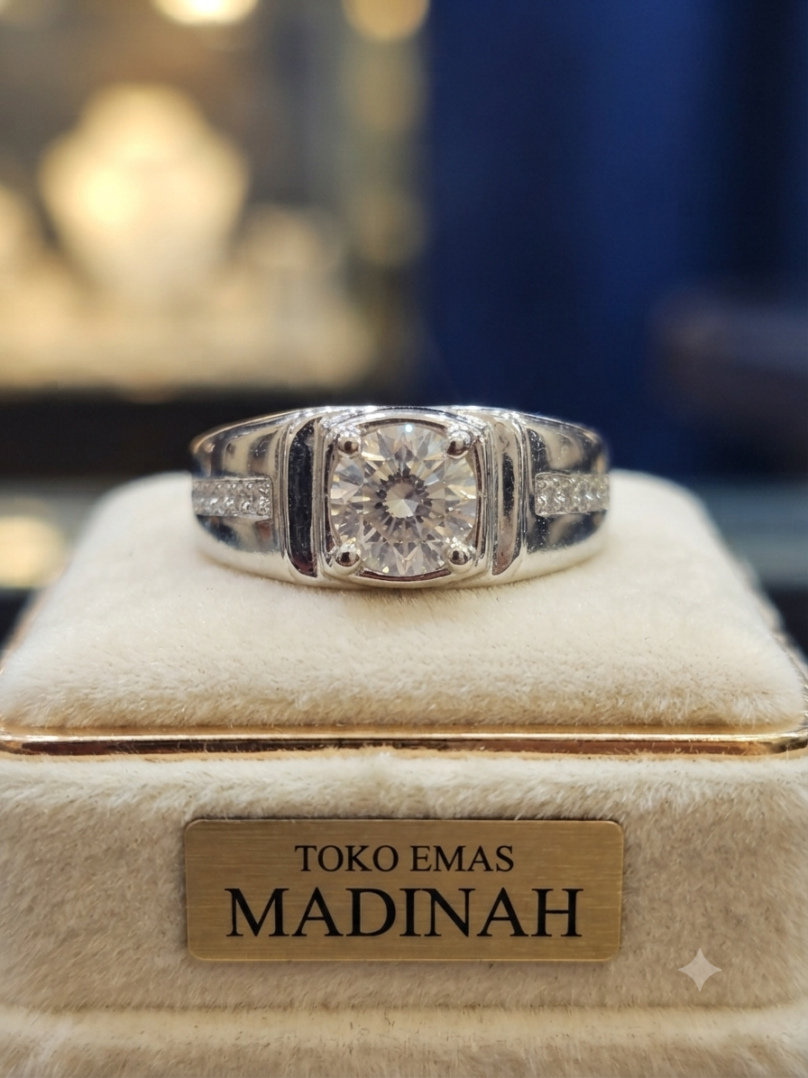 CINCIN BATU BEZEL SOLIATAIRE L.G.D