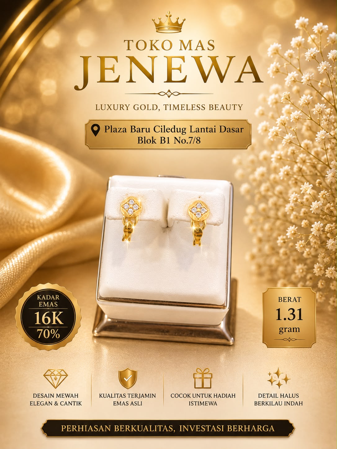ANTING ketupat mata