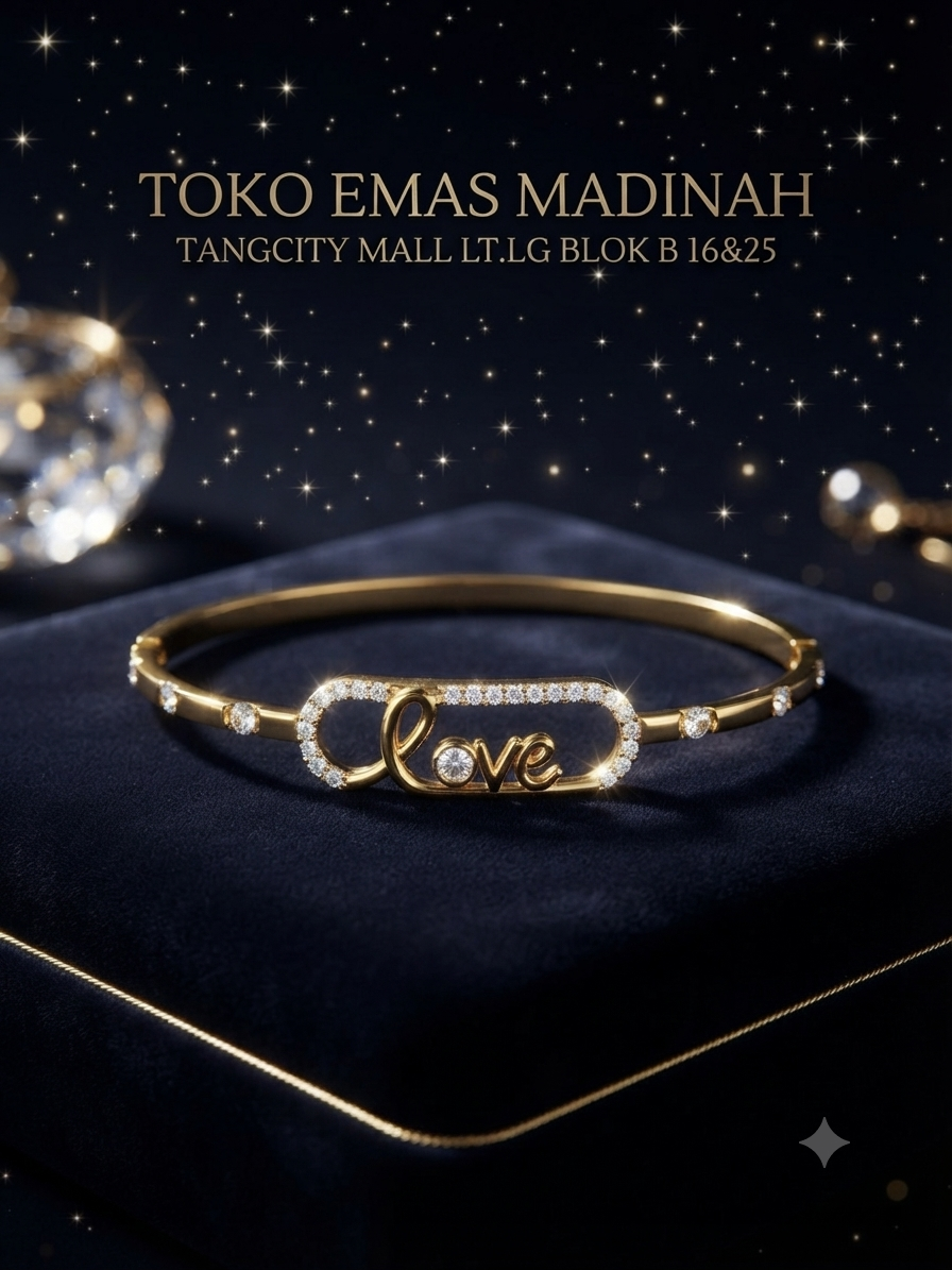 GELANG B LOVE LISTRING