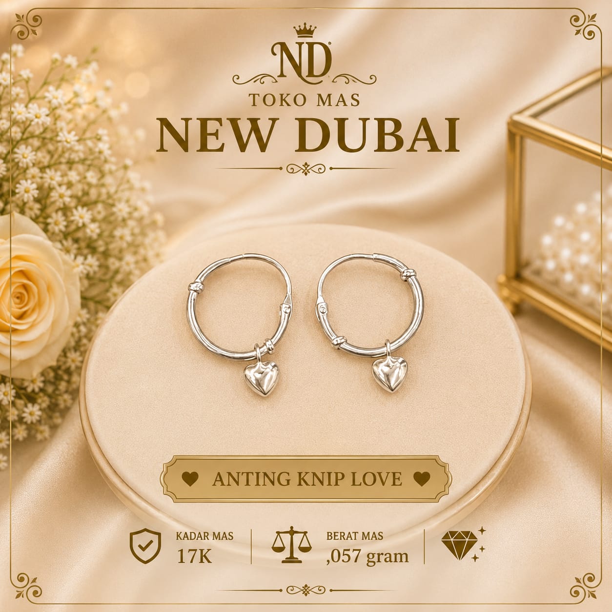 ANTING KNIP LOVE POLOS