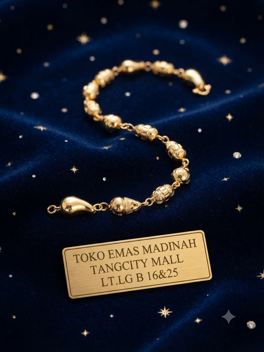 GELANG R TEAR DROP