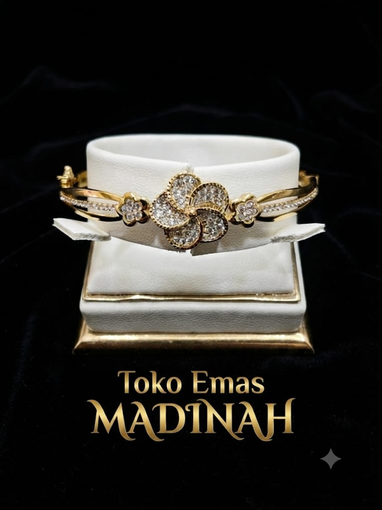 GELANG B BUNGA LISTRING MATA AD