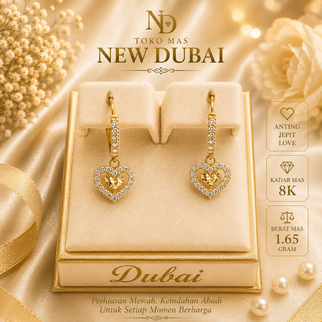 ANTING JEPIT LOVE LISTRING