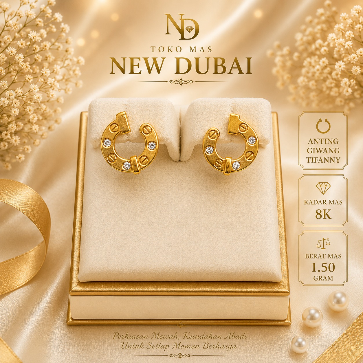 ANTING GIWANG CARTIER MT AD