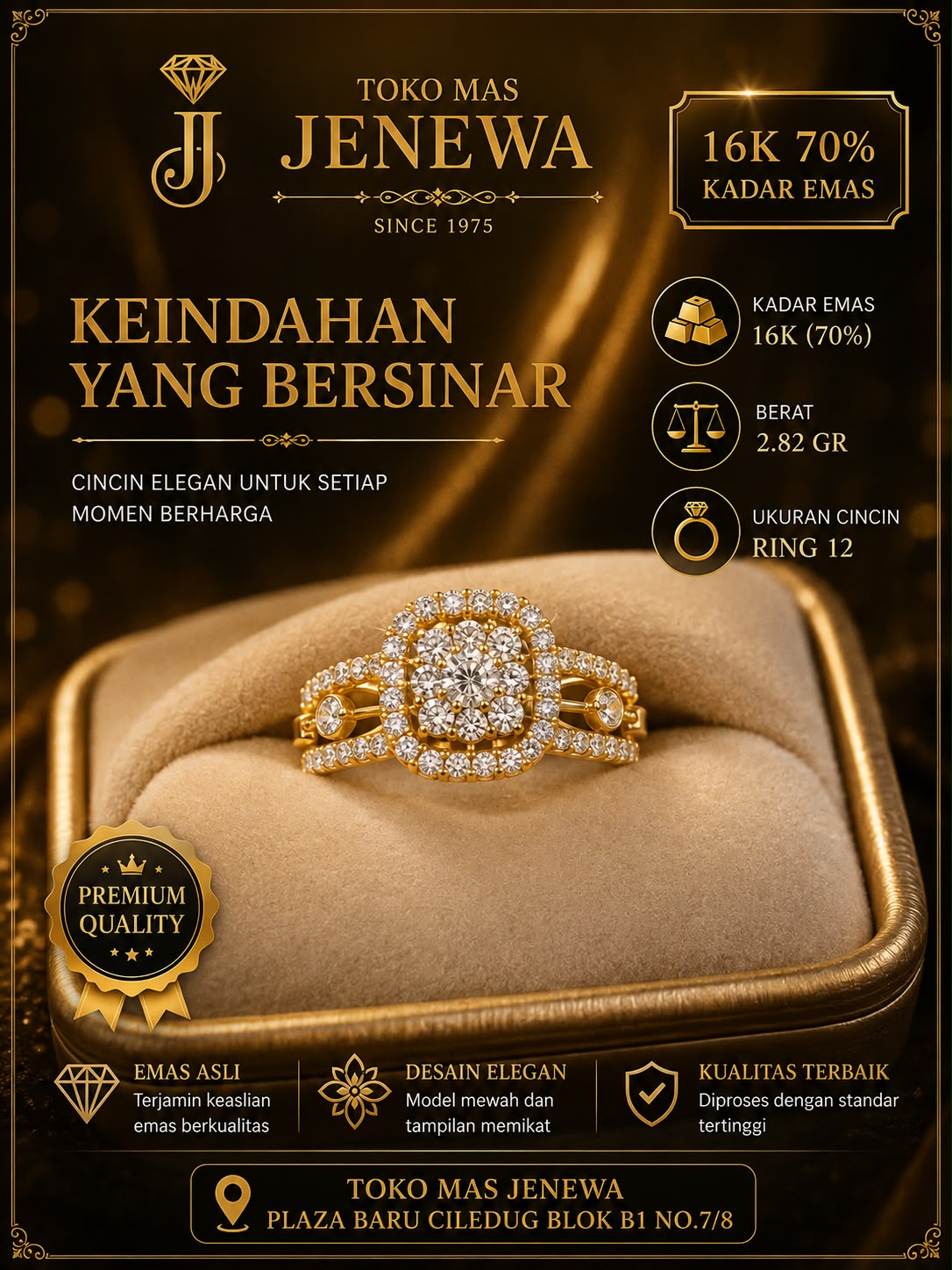 CINCIN 2 RING MT KTK TBR