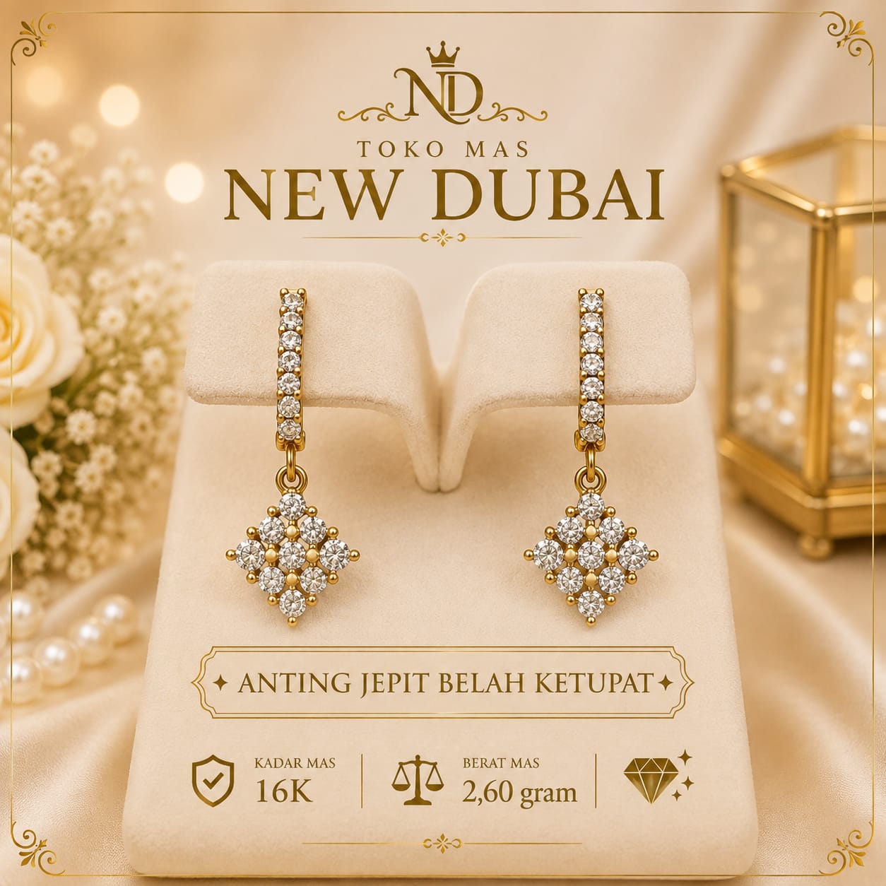 ANTING LIST BELAH KETUPAT