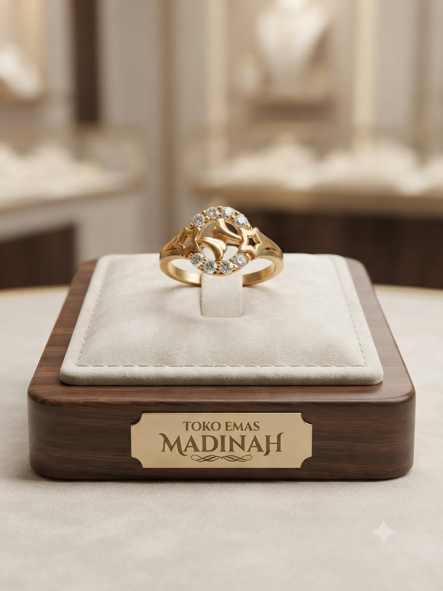 CINCIN 2 BINTANG BULAT MATA AD