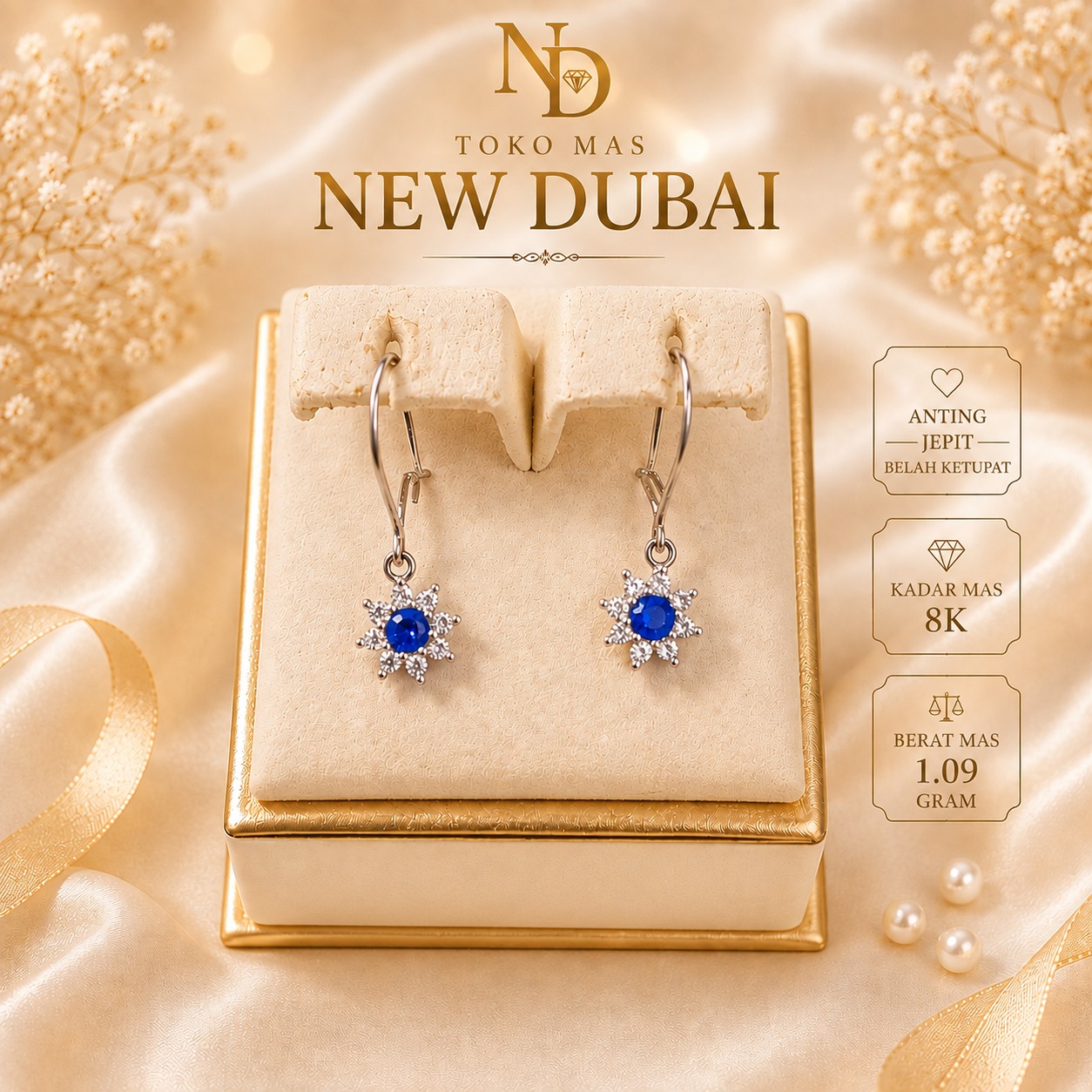 ANTING DESI BUNGA MT BIRU