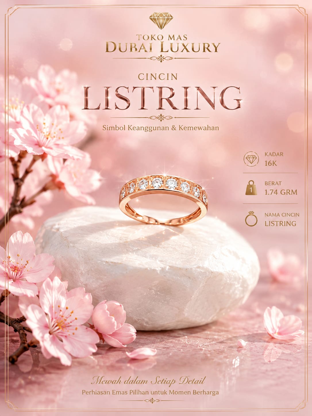CINCIN LISTRING