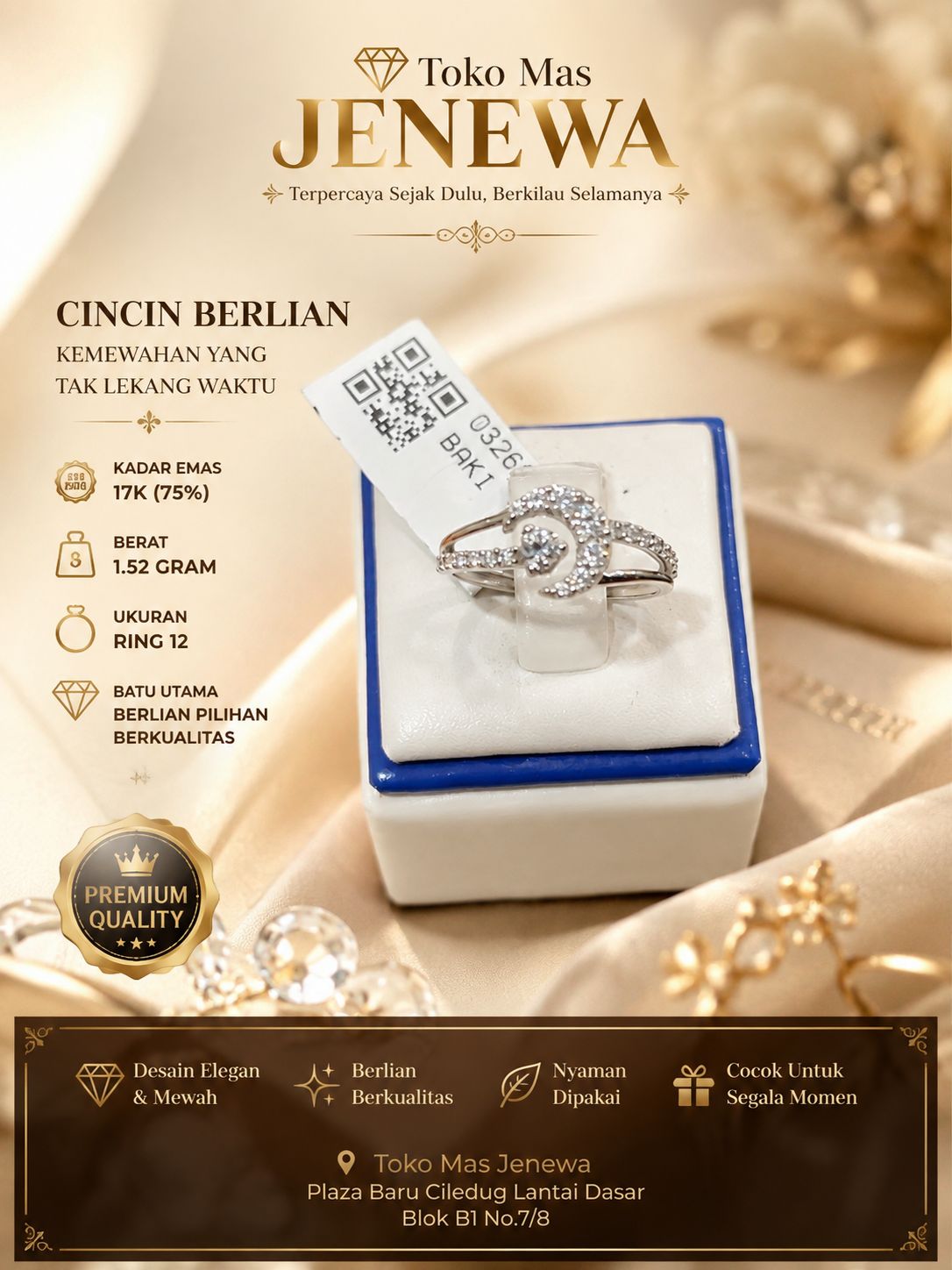 CINCIN BULAN SELISIH LIST