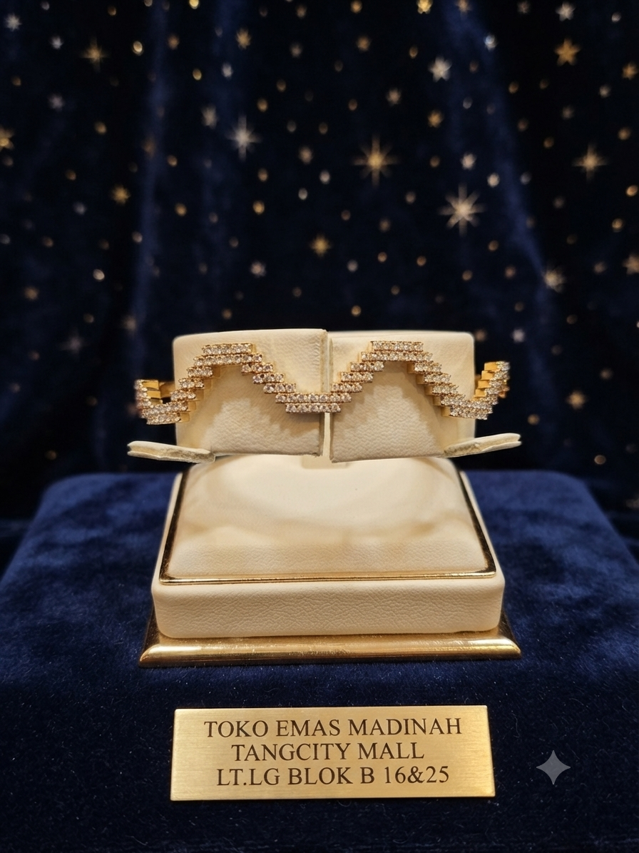 GELANG B ZIG ZAG MATA AD