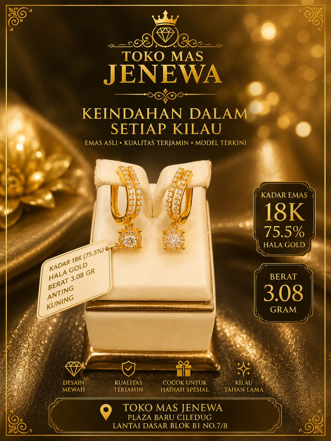ANTING jepit hala