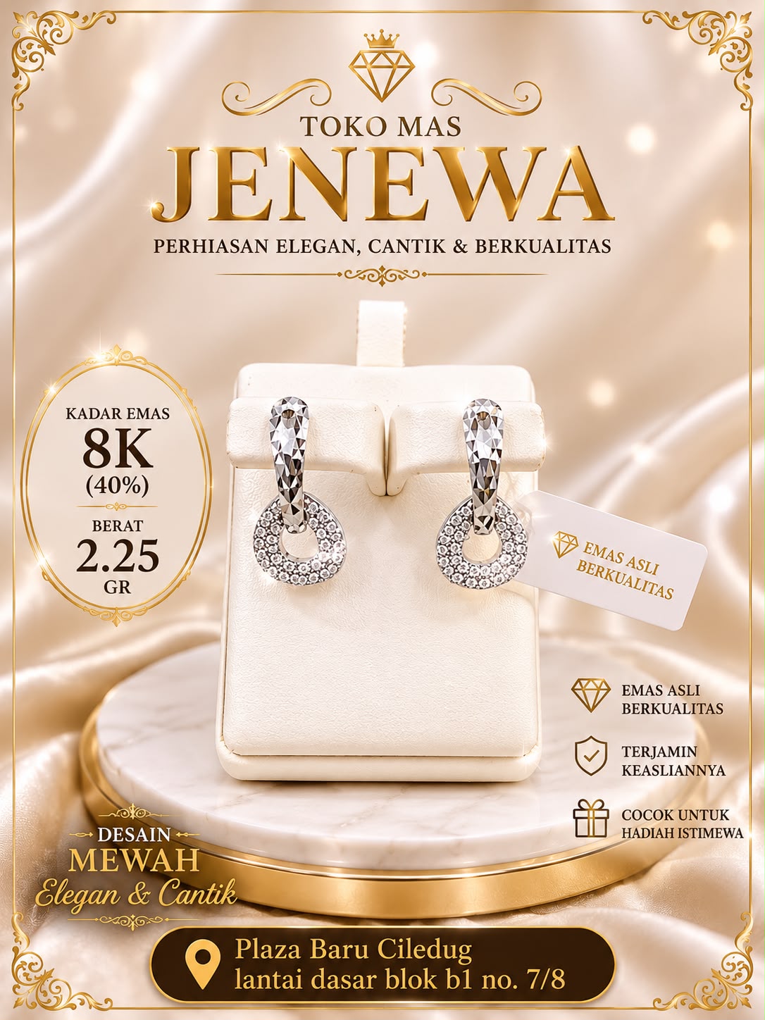 ANTING UKIR FM OVAL