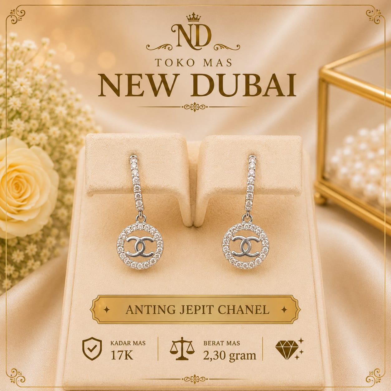 ANTING CHANEL LISTRING