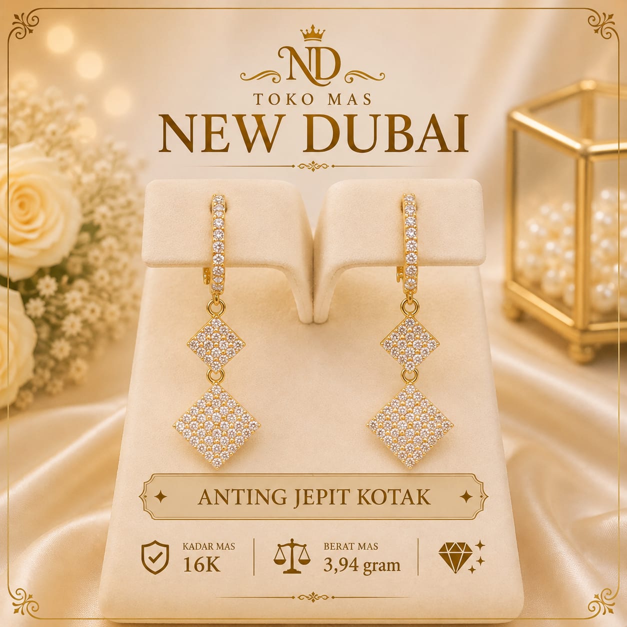 ANTING JEPIT KOTAK LISTRING MATA AD
