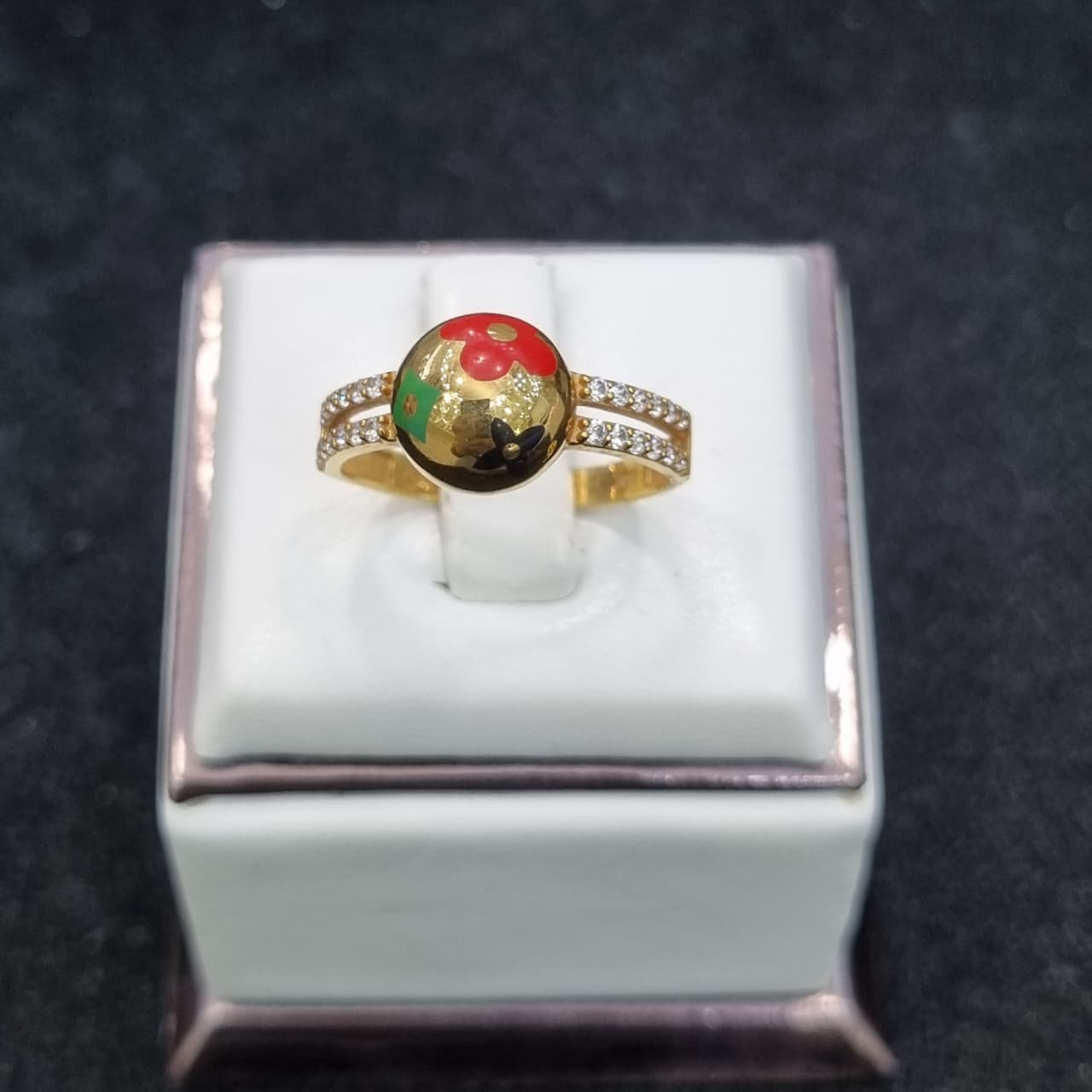 CINCIN 2 RING BUNGA CAT