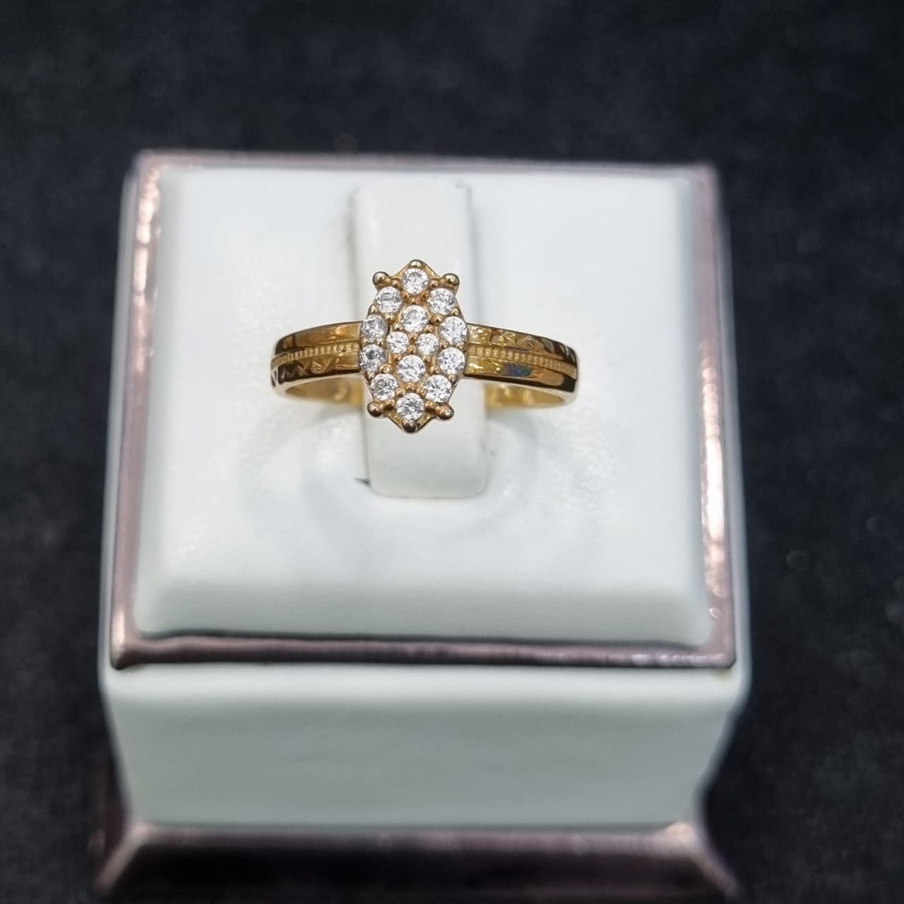 CINCIN OVAL MATA