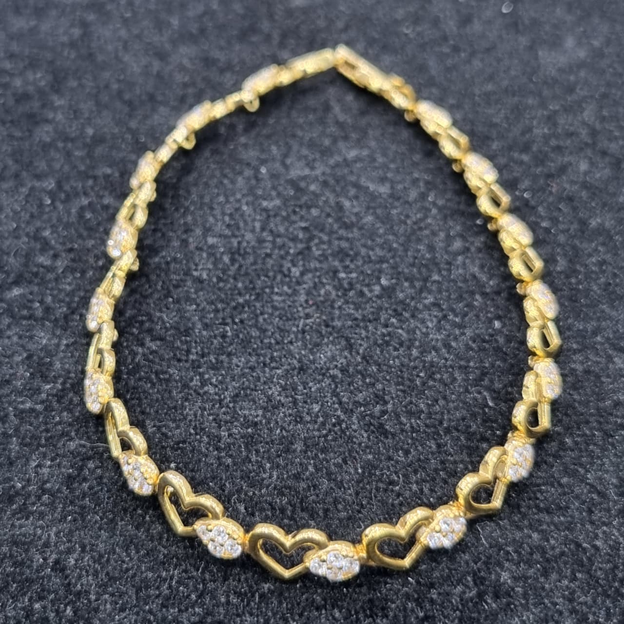 GELANG PLAT LOVE MATA