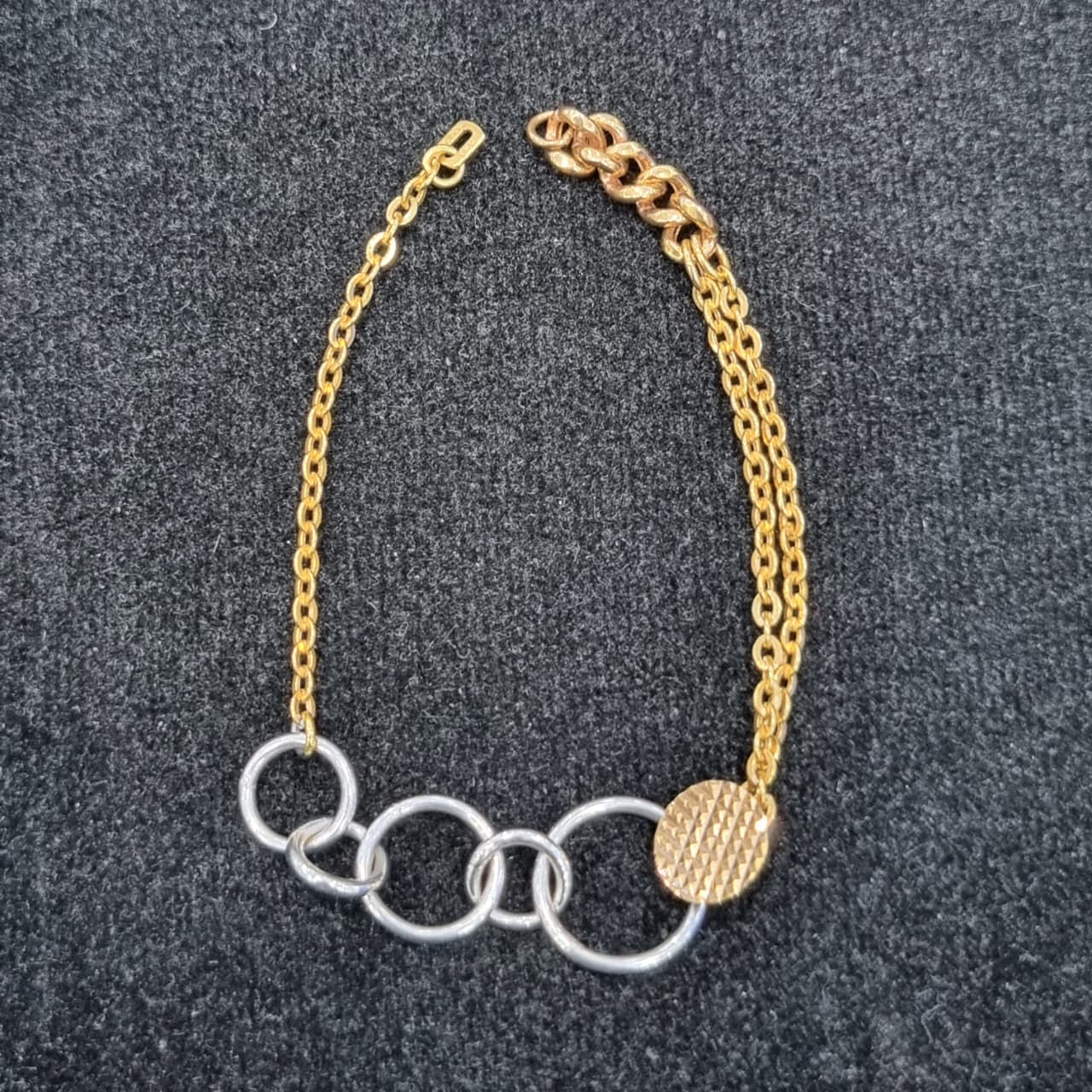GELANG R BULAT KOMBINASI
