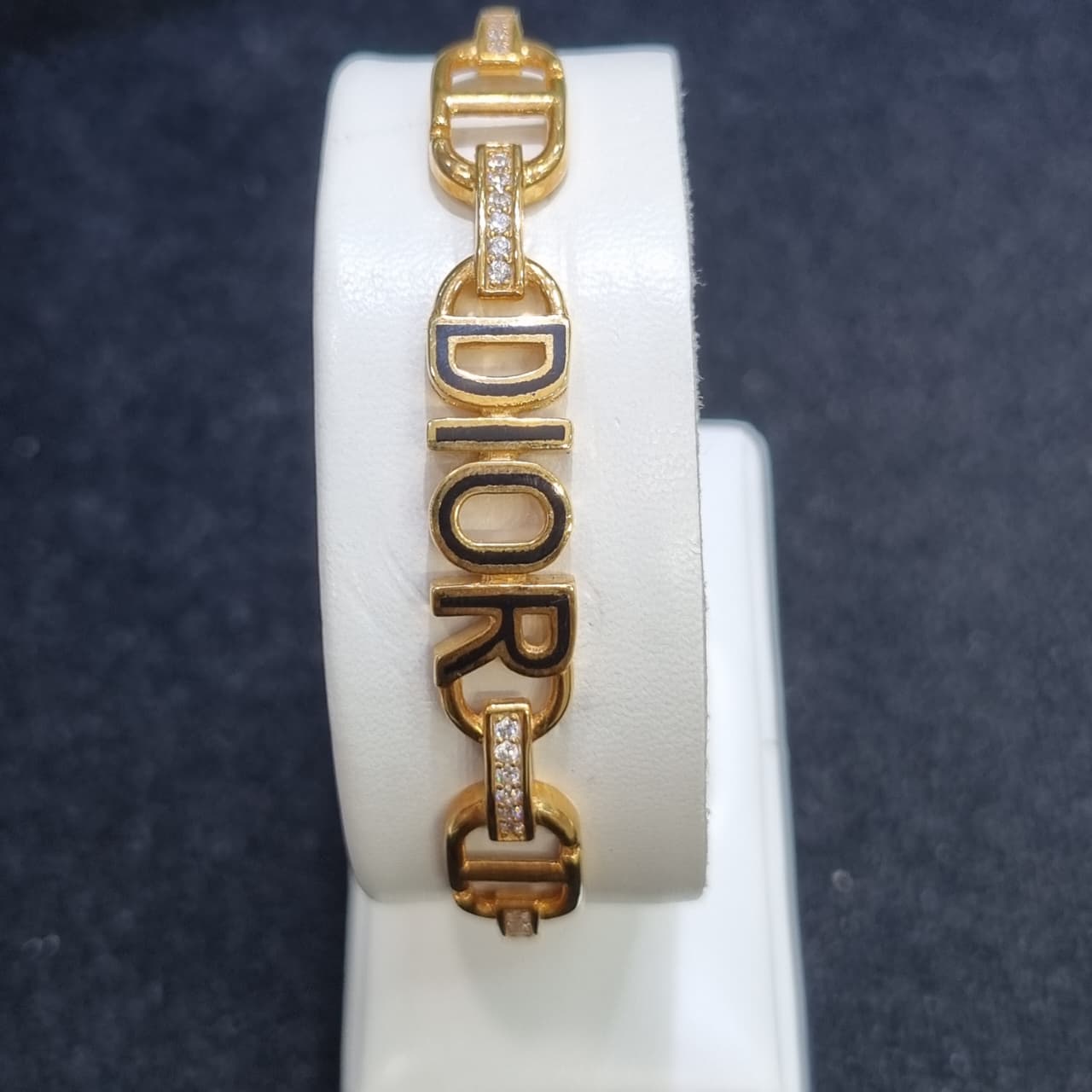 GELANG B DIOR CAT HITAM MATA