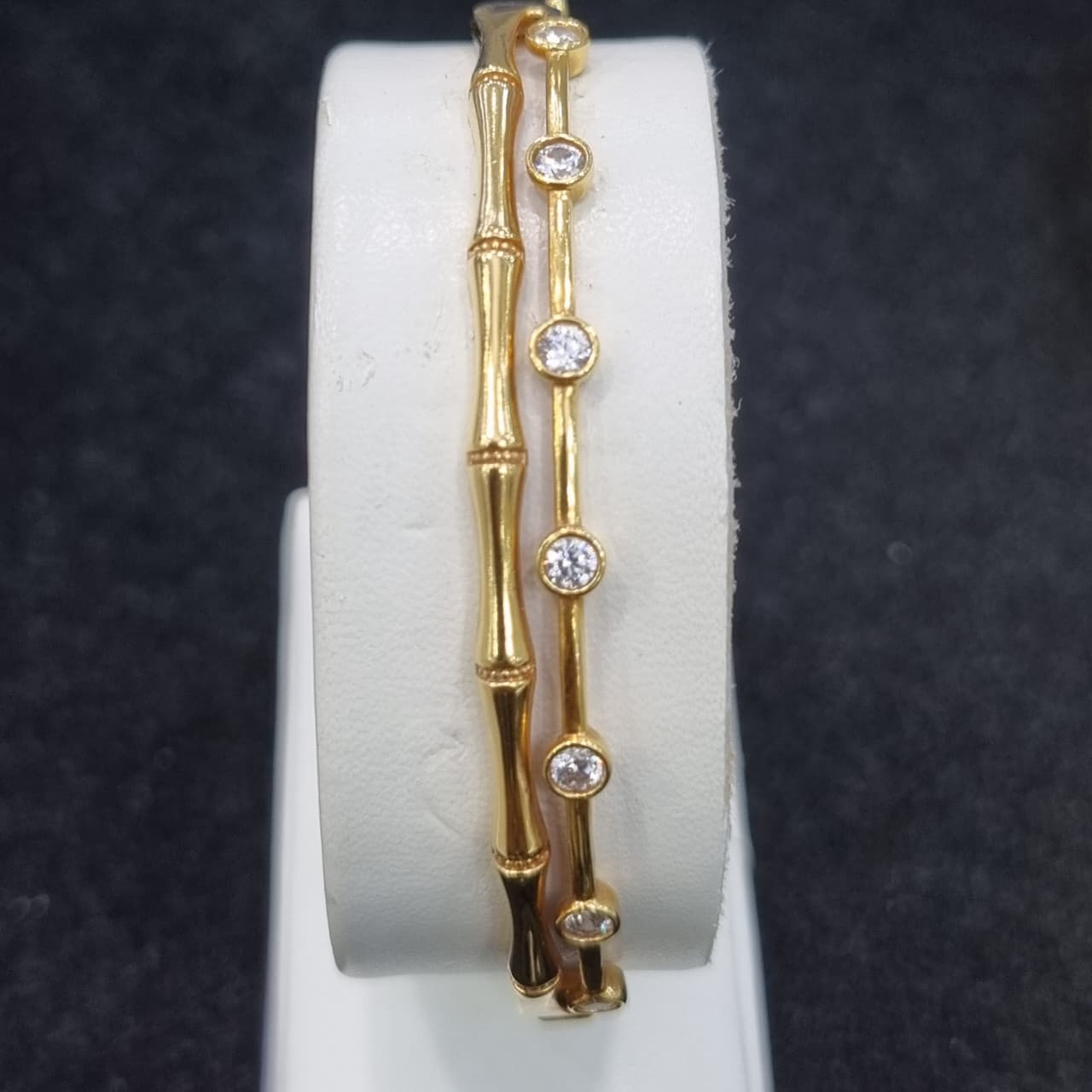 GELANG B 2 RING BAMBU MATA AD