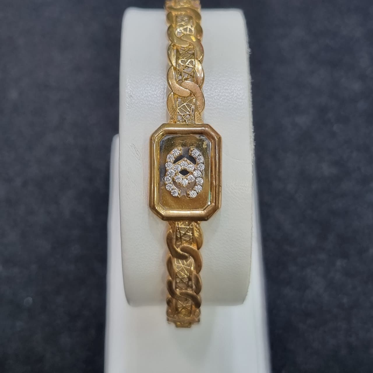 GELANG B CHANEL AD RANTAI JARING