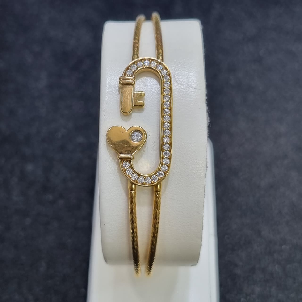 GELANG B 2 RING KUNCI LOVE MATA AD