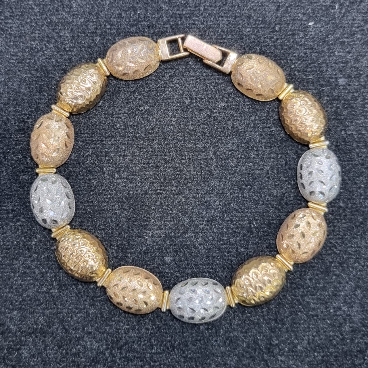 GELANG R OVAL UKIR COM PASIR