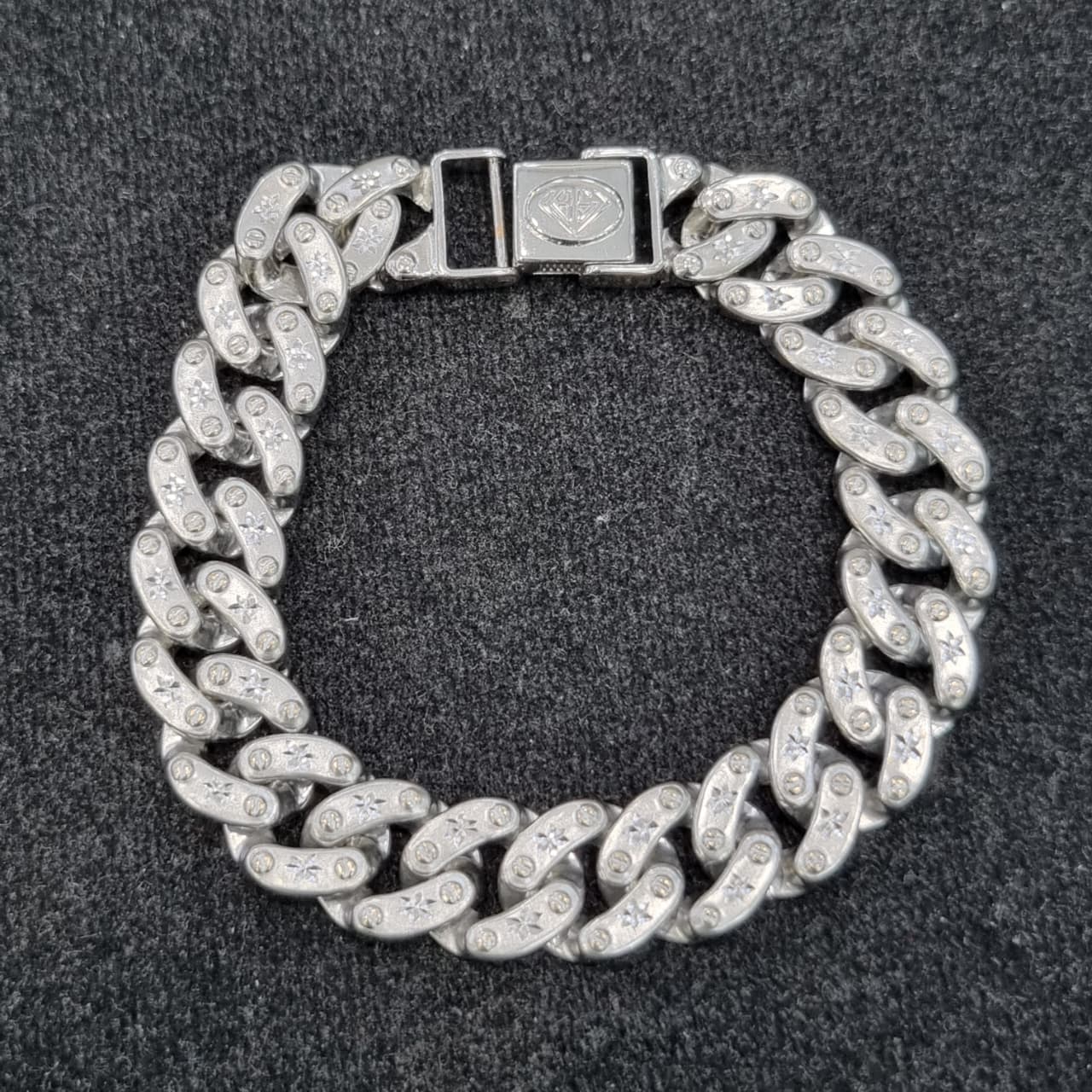 GELANG R SISIK NAGA DOFF UKIR